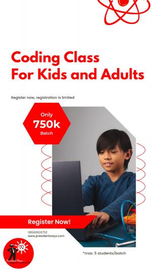 Coding Class For Kids and Adults